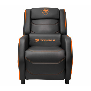COUGAR CGR-RGS Butaca para jugar Asiento acolchado Negro, Naranja