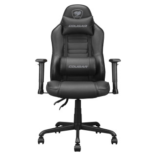 COUGAR Fusion S Black Silla para videojuegos de PC Asiento acolchado Negro