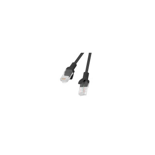 Lanberg PCU6-10CC-0025-BK Latiguillo de red rj45 Cat6 U/UTP 0.25m negro