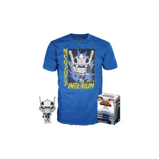 Pop & tee my hero academia tenya iida ingenium (full mech suit) funko + camiseta talla xl