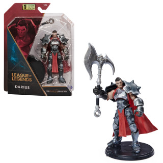 League of Legends , figura coleccionable de Darius de 10,2 cm con detalles de gran calidad y un accesorio de hacha,...
