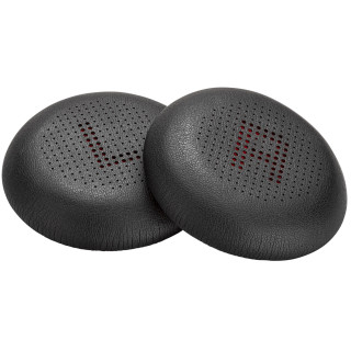 Poly Almohadillas de cuero sintético para Voyager 4300 (2 unidades)