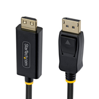 StarTech.com Cable Adaptador DisplayPort a HDMI de 4,5m con Conectores de Agarre - 4K 60Hz - HDR - Conversor de Vídeo...
