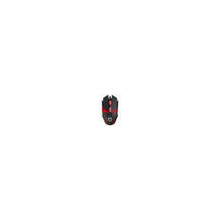 RATON HIDITEC MICRURUS GAMING USB NEGRO ROJO GMO010001