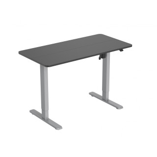 Equip 650811 escritorio para ordenador Negro, Gris