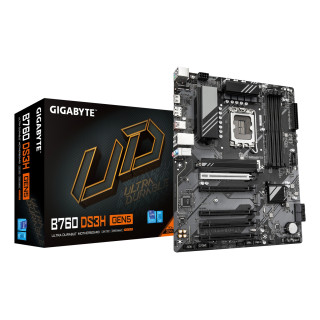 GIGABYTE B760 DS3H GEN5 Placa Base – Compatible con procesadores Intel Core 14ª generación, VRM digital de 8+2+1 fases,