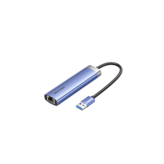 Vention TGFSB hub de interfaz USB 3.2 Gen 1 (3.1 Gen 1) Type-A 5000 Mbit/s Azul