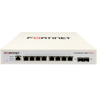 Fortinet FortiSwitch 108F-FPOE Gestionado L2+ Gigabit Ethernet (10/100/1000) Energía sobre Ethernet (PoE) Blanco
