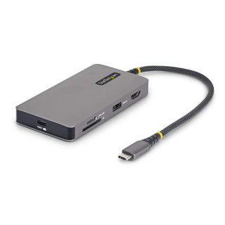 StarTech.com Adaptador Multipuertos USB-C - Mini Dock Tipo C para Portátiles Dell, HP y Lenovo - HDMI 4K 60Hz - PD 140W