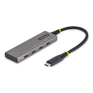 StarTech.com Hub USB-C de 4 Puertos - Ladrón Tipo C de 4 Puertos - PD de Carga de 100W - 10Gbps - 4x Puertos Tipo C -...