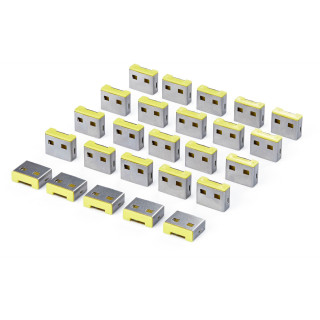 StarTech.com Tapones de Bloqueo USB-A de Repuesto con Pestillo - Paquete de 25 - Para USB-A-PORT-BLOCKER - Tapones...