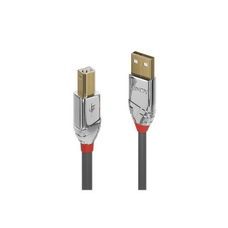 Lindy 36645 cable USB 7,5 m USB 2.0 USB A USB B Gris
