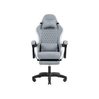 Mars Gaming MGCXFSW silla para videojuegos Silla para videojuegos de PC Asiento acolchado Gris, Blanco