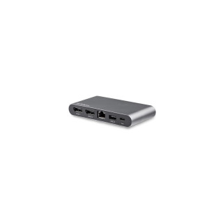StarTech.com Adaptador Multipuertos USB-C para Dos Monitores - 2 x 4K DP - PD 3.0 de 100W - Docking Station USB Tipo C