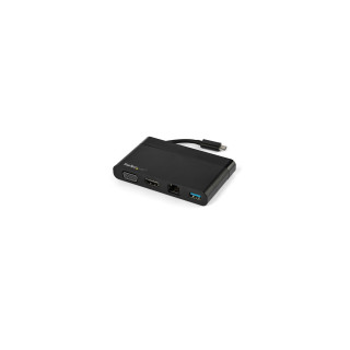 StarTech.com Adaptador Multipuertos USB-C 4K con HDMI y VGA - Mac Win Chrome - 1x USB-A - GbE - Portátil - Docking...