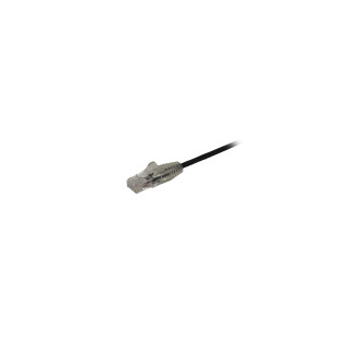 StarTech.com Cable de red Cat6 UTP Delgado con Conectores RJ45 sin Enganches - 2.5M Negro