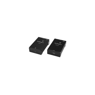 StarTech.com Extensor Alargador de 1 Puerto USB 2.0 por Cable Cat5 o Cat6 - 50m Negro