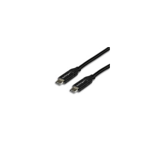 StarTech.com Cable de 2m USB-C a USB-C Macho a Macho con capacidad para Entrega de Alimentación de 5A - USB TipoC -...