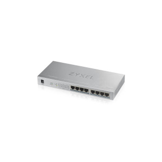 ZYXEL No administrado Gigabit Ethernet (10/100/1000) Energía sobre Ethernet (PoE) Gris