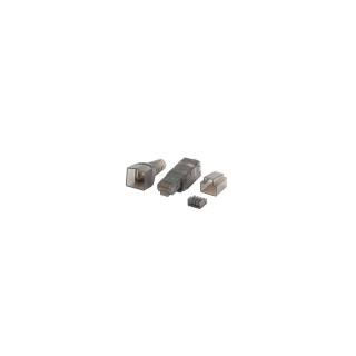 Lanberg PLUA-6000TL conector RJ-45 Transparente