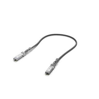 Ubiquiti Networks UACC-DAC-SFP10-0.5M cable infiniBanc 0,5 m SFP+ Negro