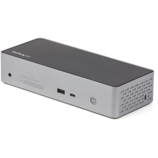 StarTech.com Mini Docking Station USB-C - Replicador de Puertos para 4 Monitores DisplayPort y HDMI 4K 60Hz - con PD de