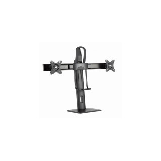 Gembird MS-D2-01 soporte para monitor 68,6 cm (27") Negro Escritorio