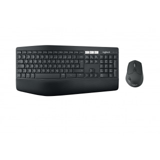 Logitech MK850 Performance Wireless Keyboard and Mouse Combo teclado RF Wireless + Bluetooth QWERTZ Suizo Negro