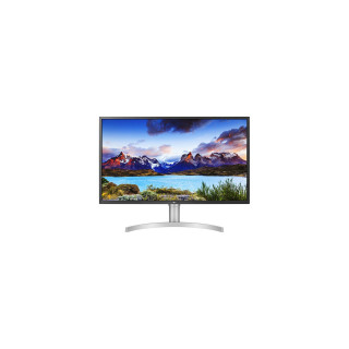 LG 32UL750P-W pantalla para PC 81,3 cm (32") 3840 x 2160 Pixeles 4K Ultra HD LED Plata, Blanco