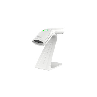 iggual Lector código barras 2D USB botón blanco