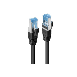 Lindy 47410 cable de red Negro 0,3 m Cat6a S/FTP (S-STP)