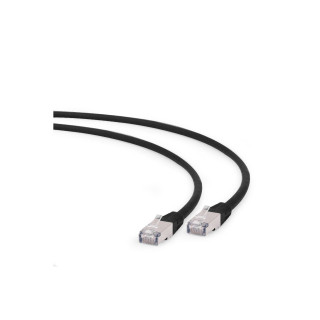 Gembird PP6A-LSZHCU-BK-0.5M cable de red Negro 0,5 m Cat6a