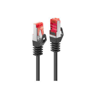 Lindy 47372 cable de red Negro 1 m Cat6 S/FTP (S-STP)