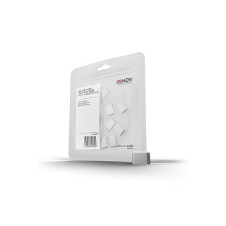 Lindy 40439 bloqueador de puerto USB Tipo C Blanco 10 pieza(s)