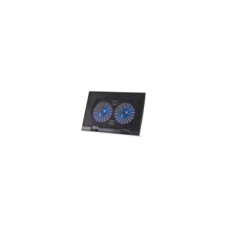 BASE CONCEPTRONIC PORTATILES 17P REFRIGERACION 2 VENTILADORES NEGRO THANA 02B