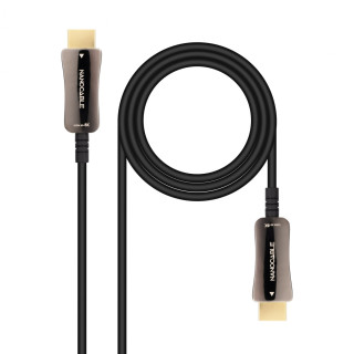 Cable HDMI V2.1 AOC 8K@60Hz 4K@120Hz 48Gbps A/M-A/M, Negro, 20 m