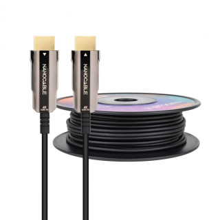 Cable HDMI V2.0 AOC 4K@60Hz 18Gbps A/M-A/M, Negro, 30 m