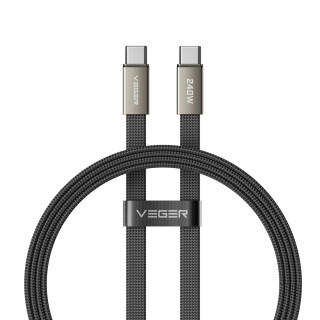 VEGER CC2-MTB cable USB USB 2.0 1 m USB C 0,48 Gbit/s 240 W Negro
