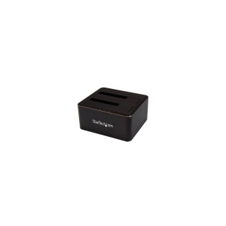 StarTech.com Docking Station USB 3.1 de 2 Bahías SATA de 2,5 o 3,5 Pulgadas para SSD o Disco Duro Base de Conexión para