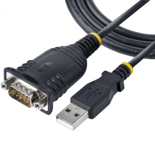 StarTech.com Cable de 1m USB a Serie, Conversor DB9 Macho RS232 a USB, Prolific, Adaptador USB a Serial para...