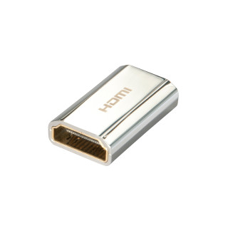 Lindy 41509 cambiador de género para cable HDMI Type A (Standard) HDMI tipo A (Estándar) Metálico