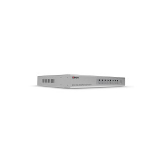 Lindy 39526 interruptor KVM Montaje en rack Plata