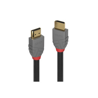 Lindy 36963 cable HDMI 2 m HDMI tipo A (Estándar) Negro, Gris