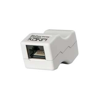 Lindy 34009 cambiador de género para cable RJ45 Gris
