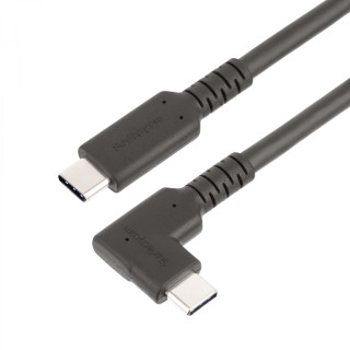 StarTech.com Cable de 50cm USB-C Resistente Acodado a la Derecha - USB 3.2 Gen 2 (10 Gbps) - Cable de Transferencia USB