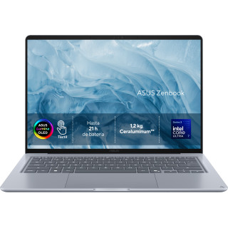 ASUS Zenbook 14 OLED UX3480AA-SU535W - Ordenador Portátil " WQXGA+ 120Hz (Intel Core Ultra 7 355, 24GB RAM, 512GB SSD,