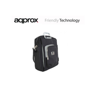 MOCHILA PORTATIL APPROX 15.6p NEGRO-GRIS APPNBST15BG