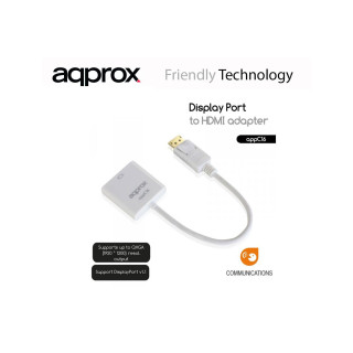 ADAPTADOR DISPLAY PORT A HDMI APPROX APPC16