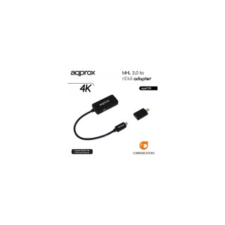 ADAPTADOR MHL 3.0 4K A HDMI APPROX APPC24