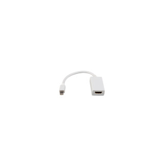 ADAPTADOR MINI DISPLAY PORT A HDMI NANOCABLE BLANCO 15 CM 10.16.0102-W